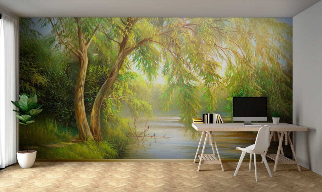 Sauces sobre el río — interior 8