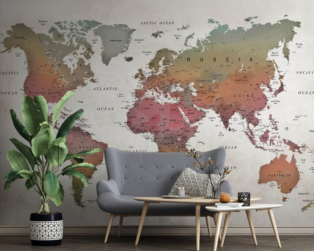 Mapa del mundo terroso — interior 3