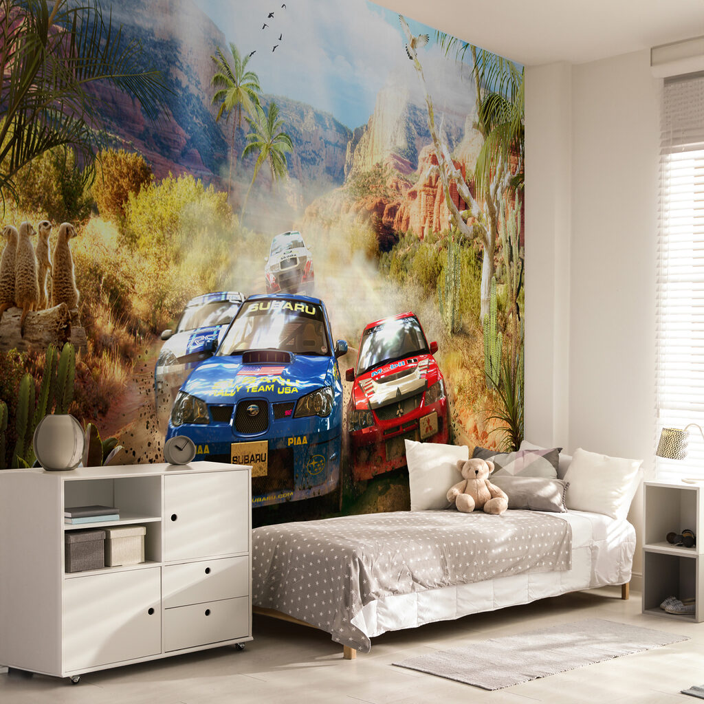 Rally por camino polvoriento — interior 6