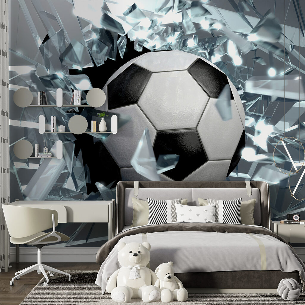 Balón entre fragmentos — interior 11