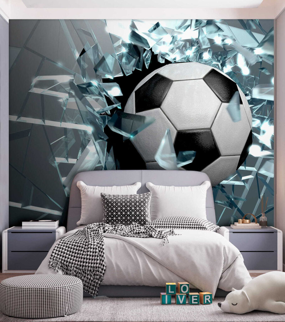 Balón entre fragmentos — interior 7