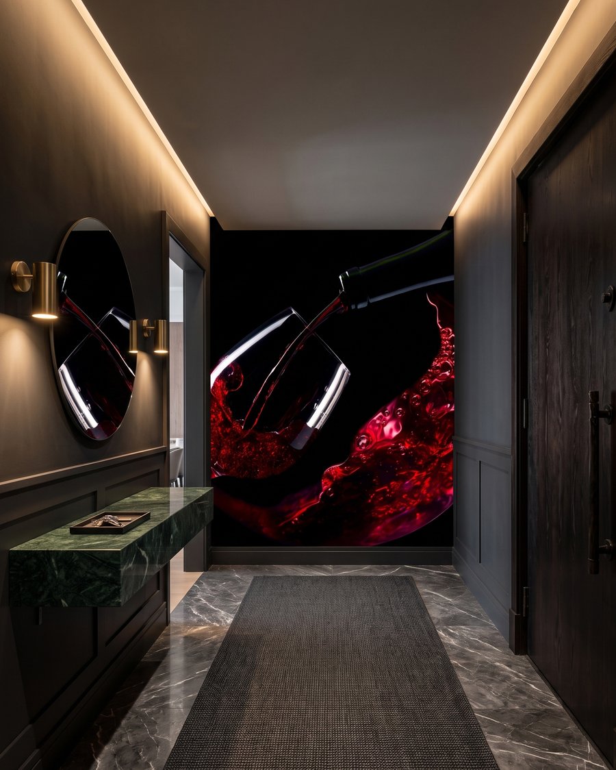Vino tinto en movimiento — interior 6
