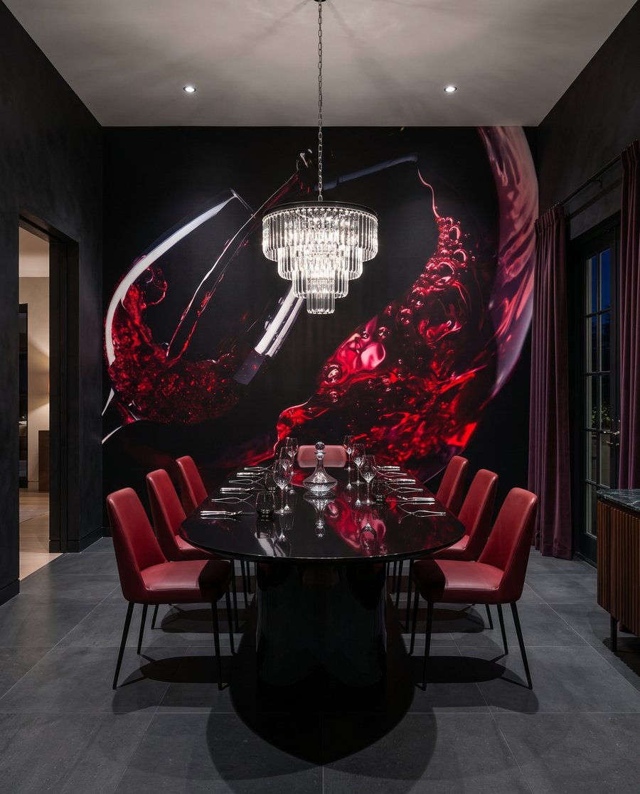 Vino tinto en movimiento — interior 7