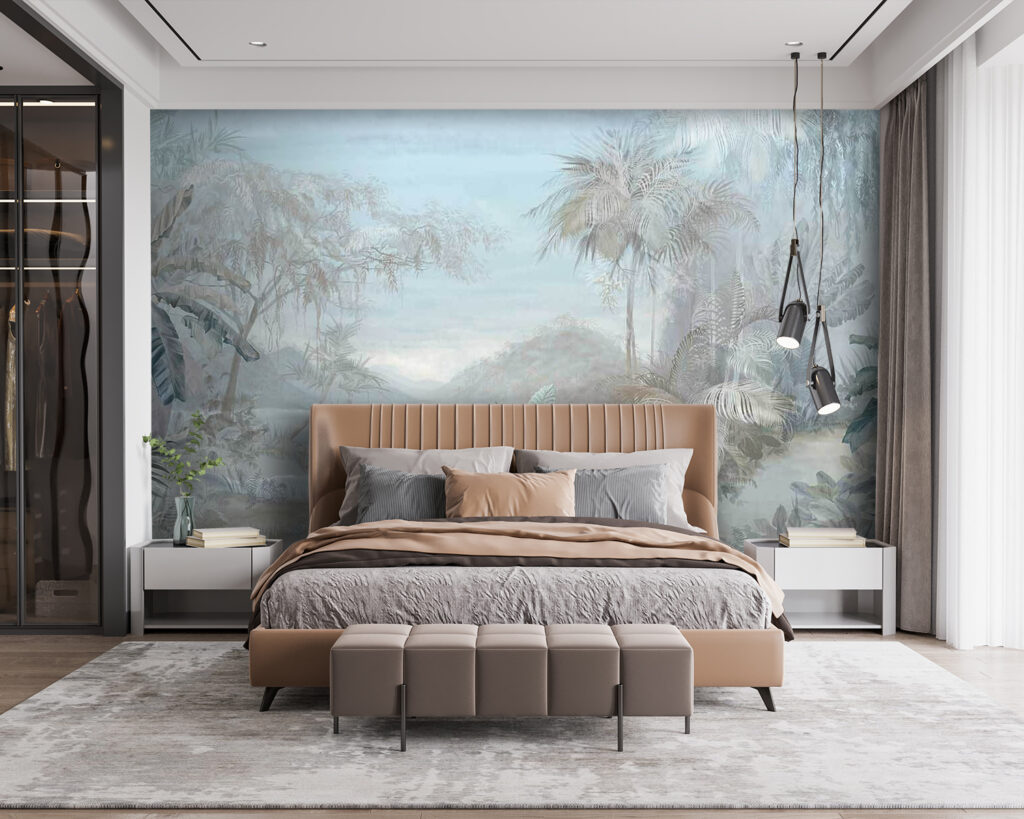 Grandes hojas tropicales — interior 3