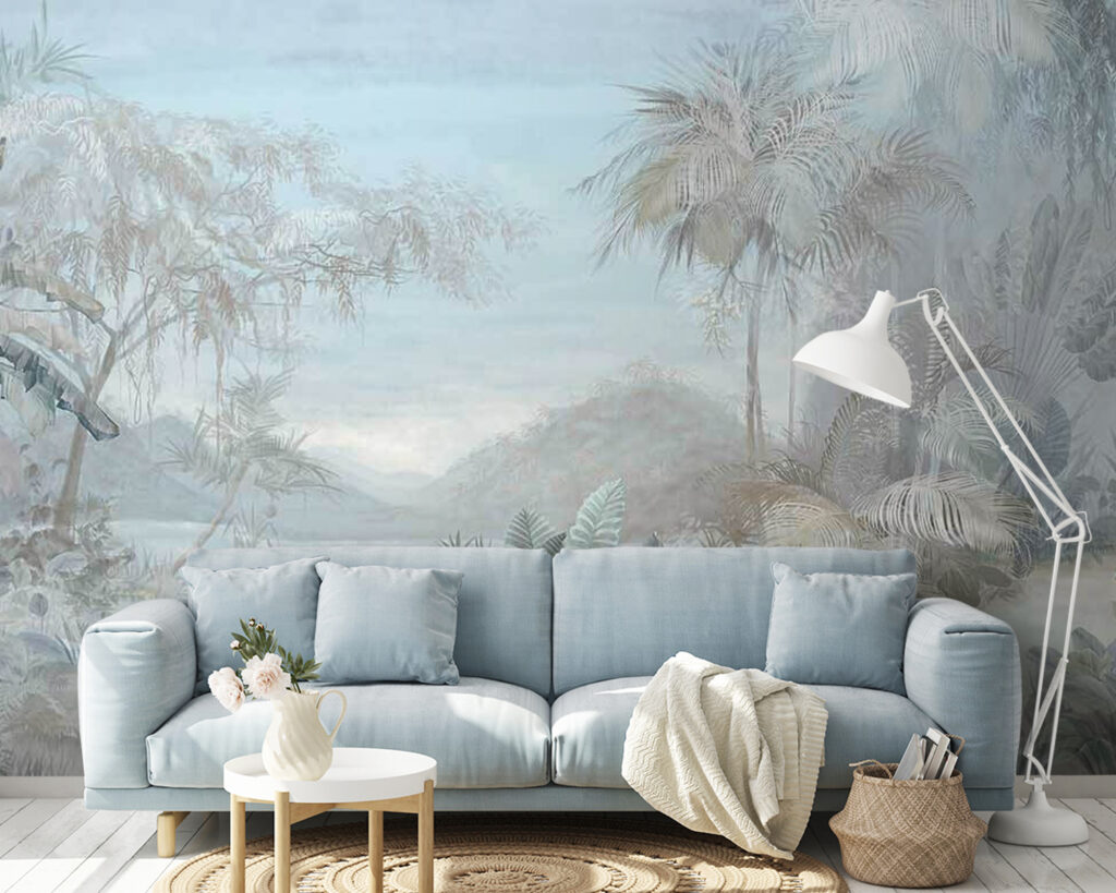 Grandes hojas tropicales — interior 1