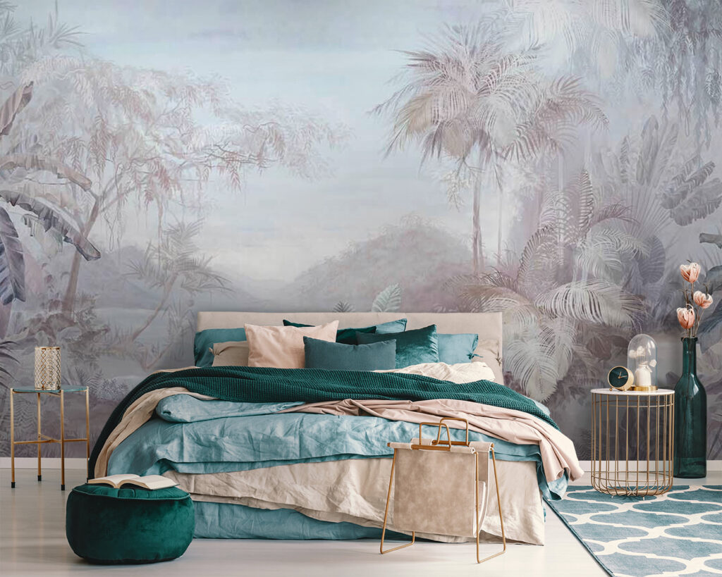 Grandes hojas tropicales — interior 2