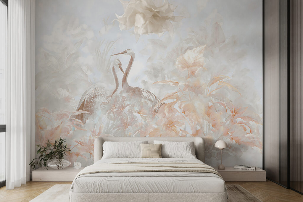Pareja de aves zancudas — interior 2