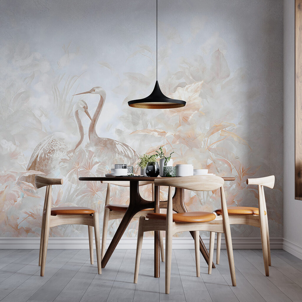 Pareja de aves zancudas — interior 3