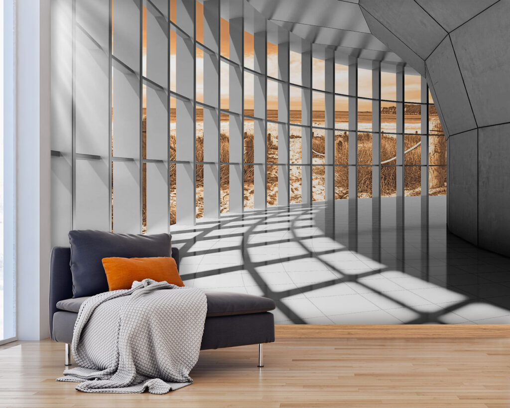 Luz por ventanas altas — interior 1