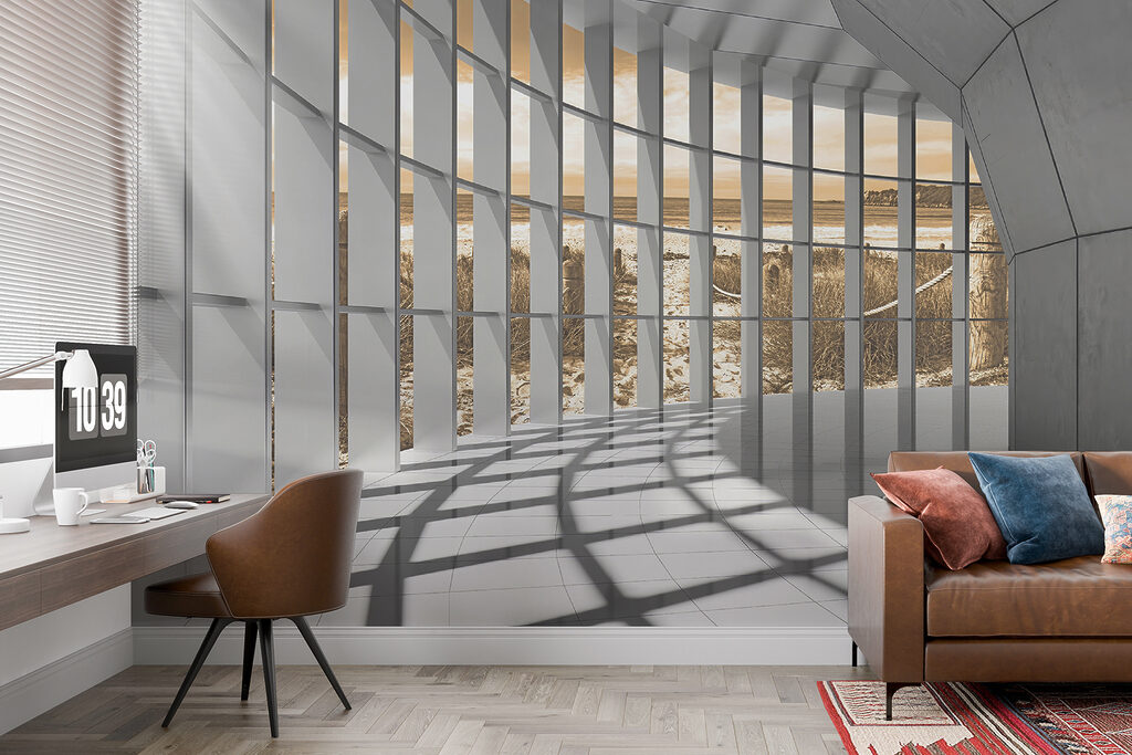 Luz por ventanas altas — interior 7