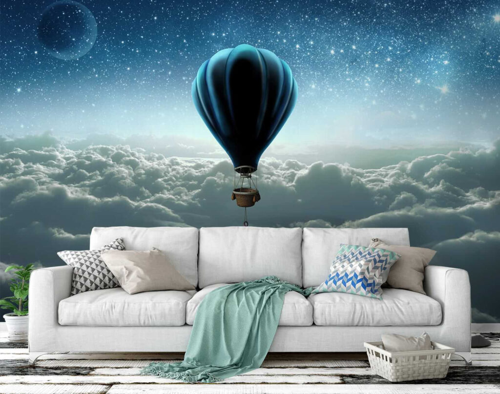Globo bajo las estrellas — interior 7