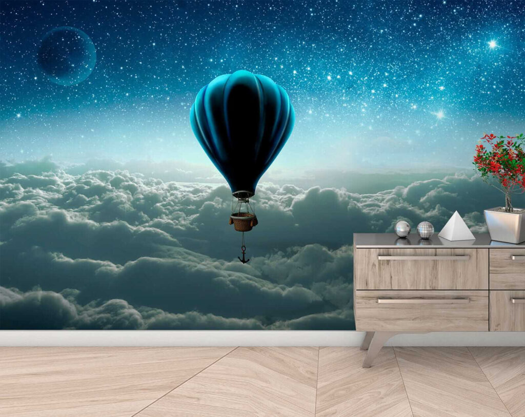 Globo bajo las estrellas — interior 8