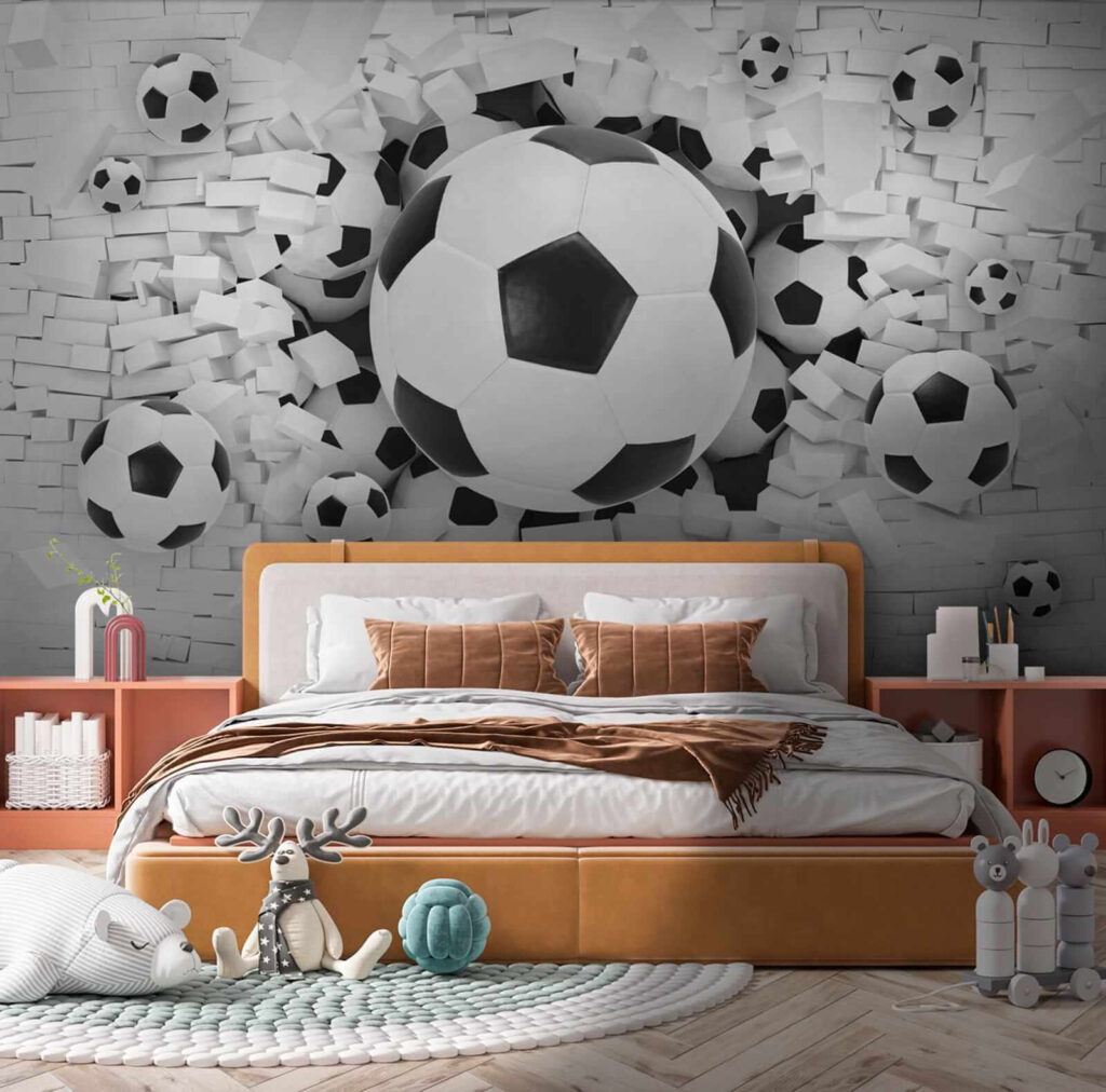 Balones atravesando el muro — interior 5