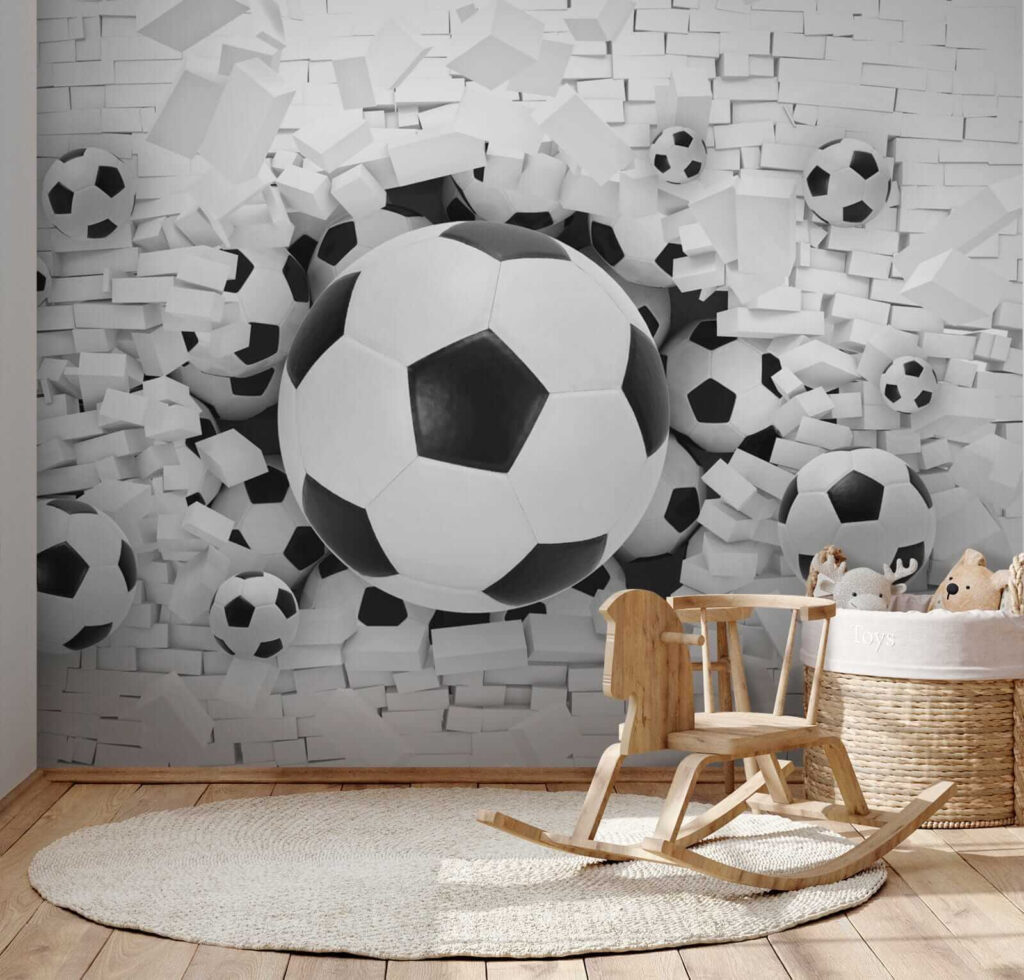 Balones atravesando el muro — interior 7