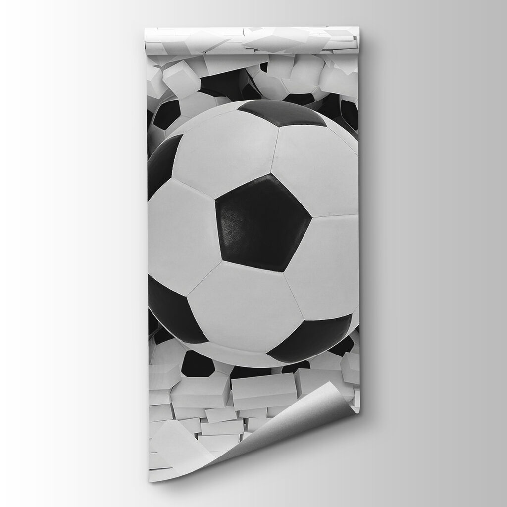 Balones atravesando el muro — vista del producto