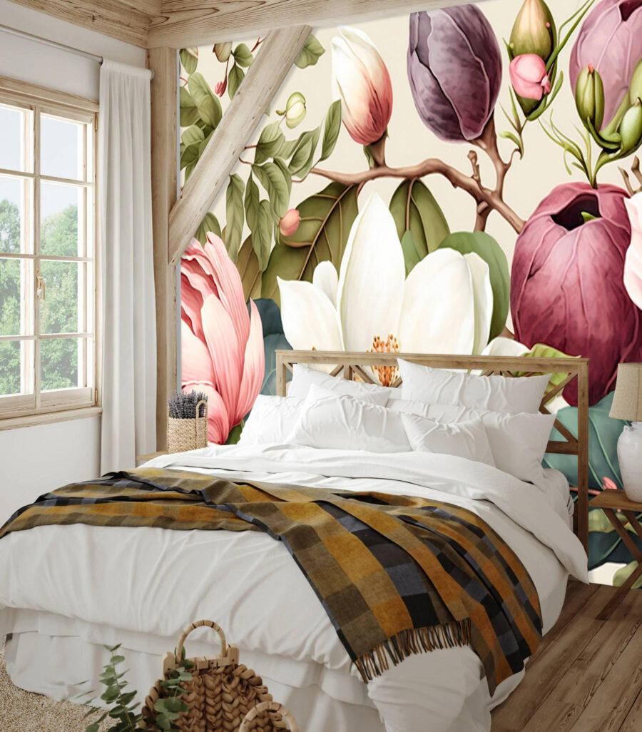 Magnolias muy juntas — interior 2