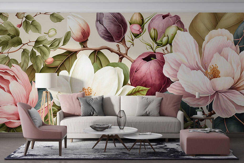 Magnolias muy juntas — interior 4