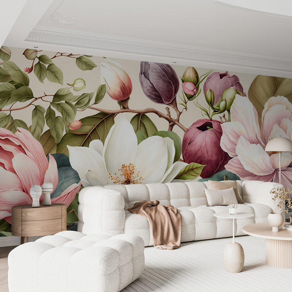 Magnolias muy juntas — interior 5