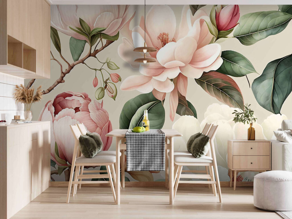 Flores en ramas retorcidas — interior 1