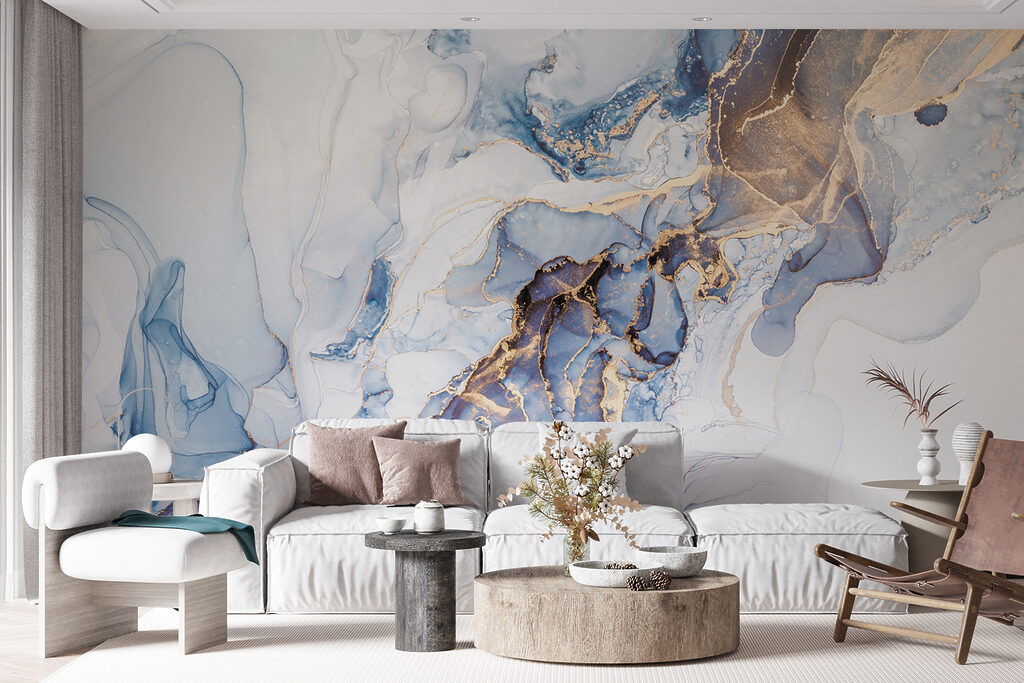 Río azul de vetas — interior 6