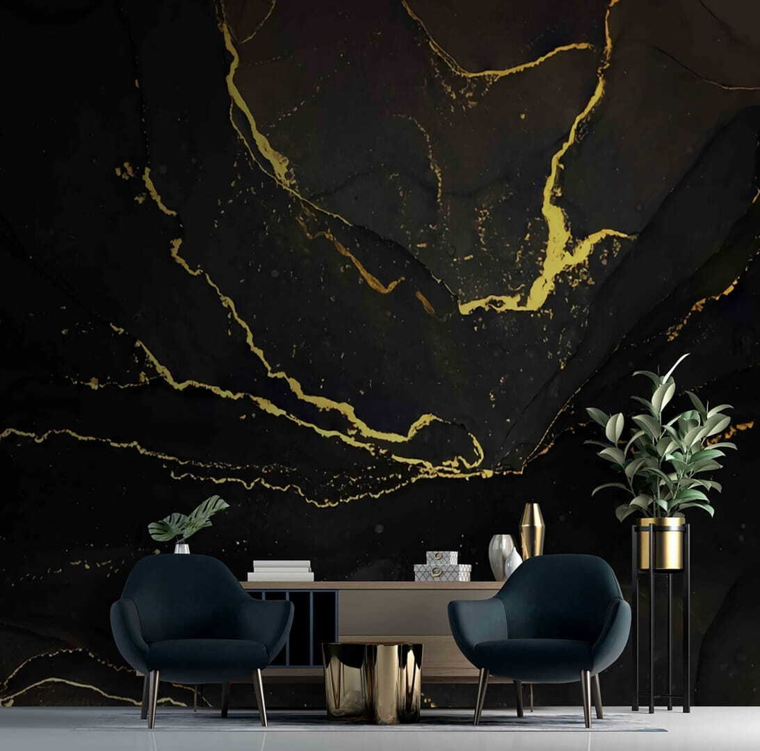 Vetas doradas sobre piedra — interior 3