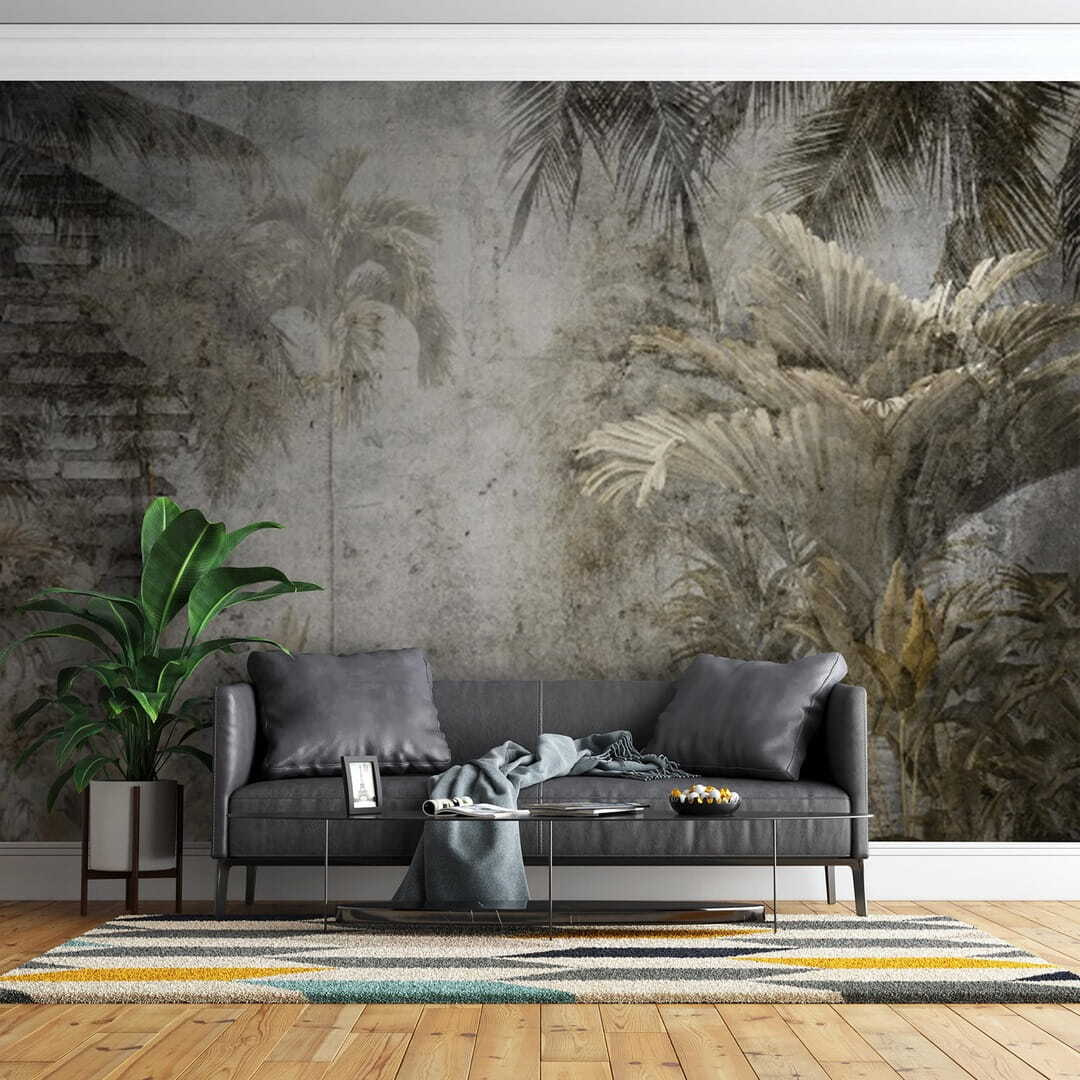 Selva sobre ladrillo viejo — interior 1