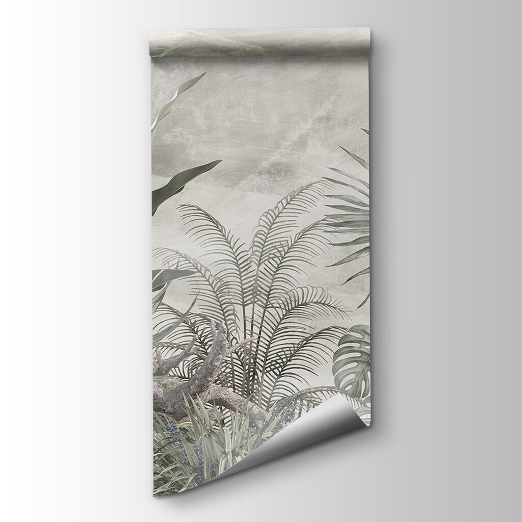 Jardín en verde grisáceo — vista del producto