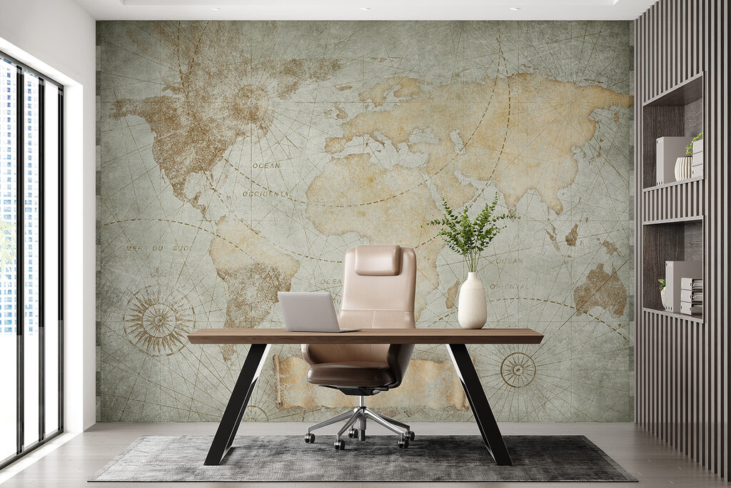 Mapa antiguo del mundo — interior 5