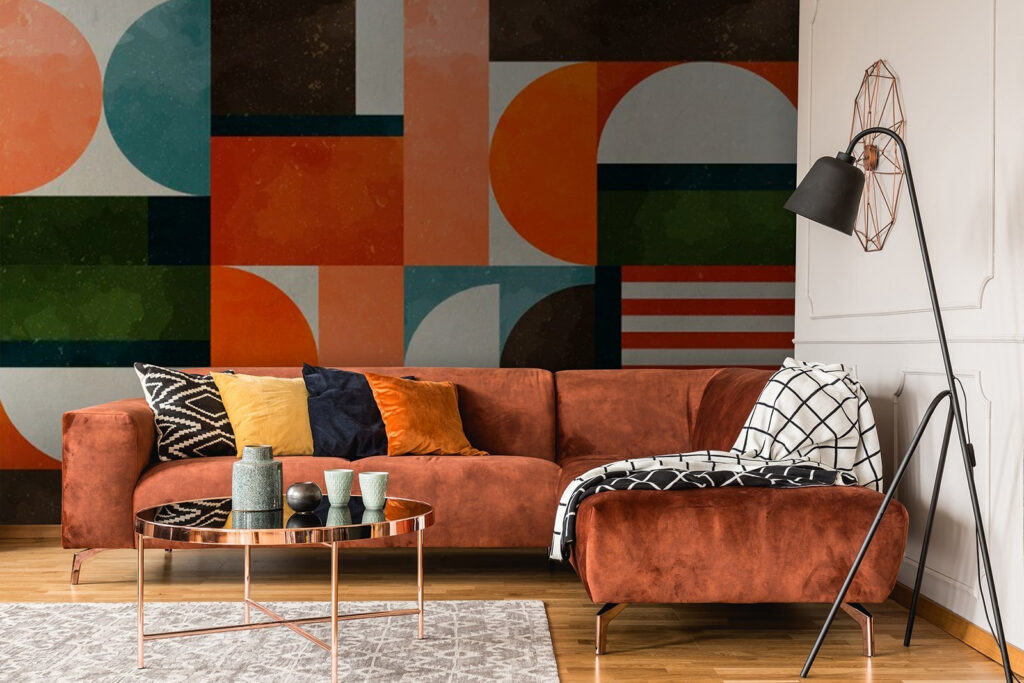 Medios círculos de colores — interior 2
