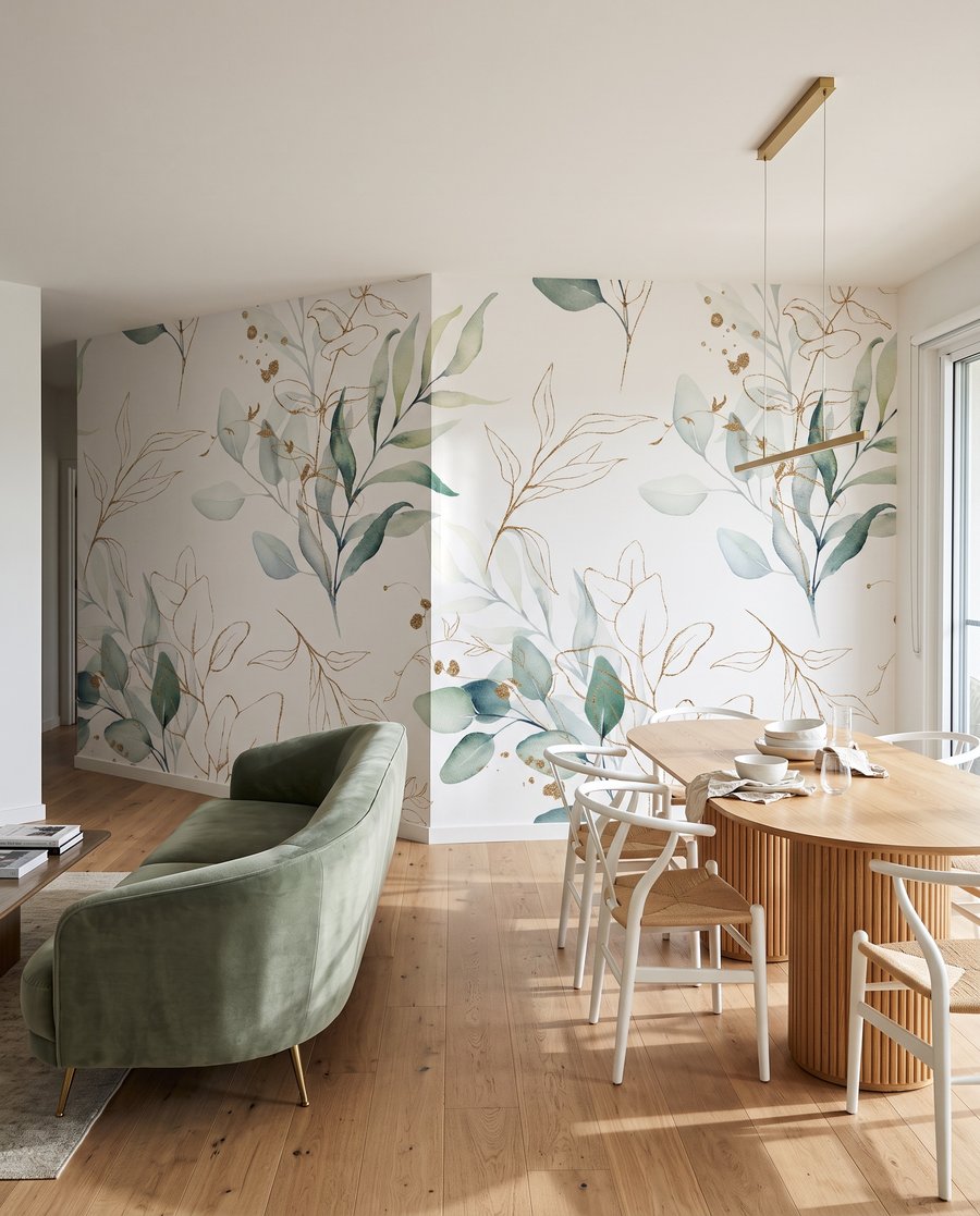 Ramitas verdes en acuarela — interior 4