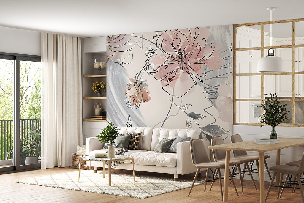 Flores en trazo fino — interior 5