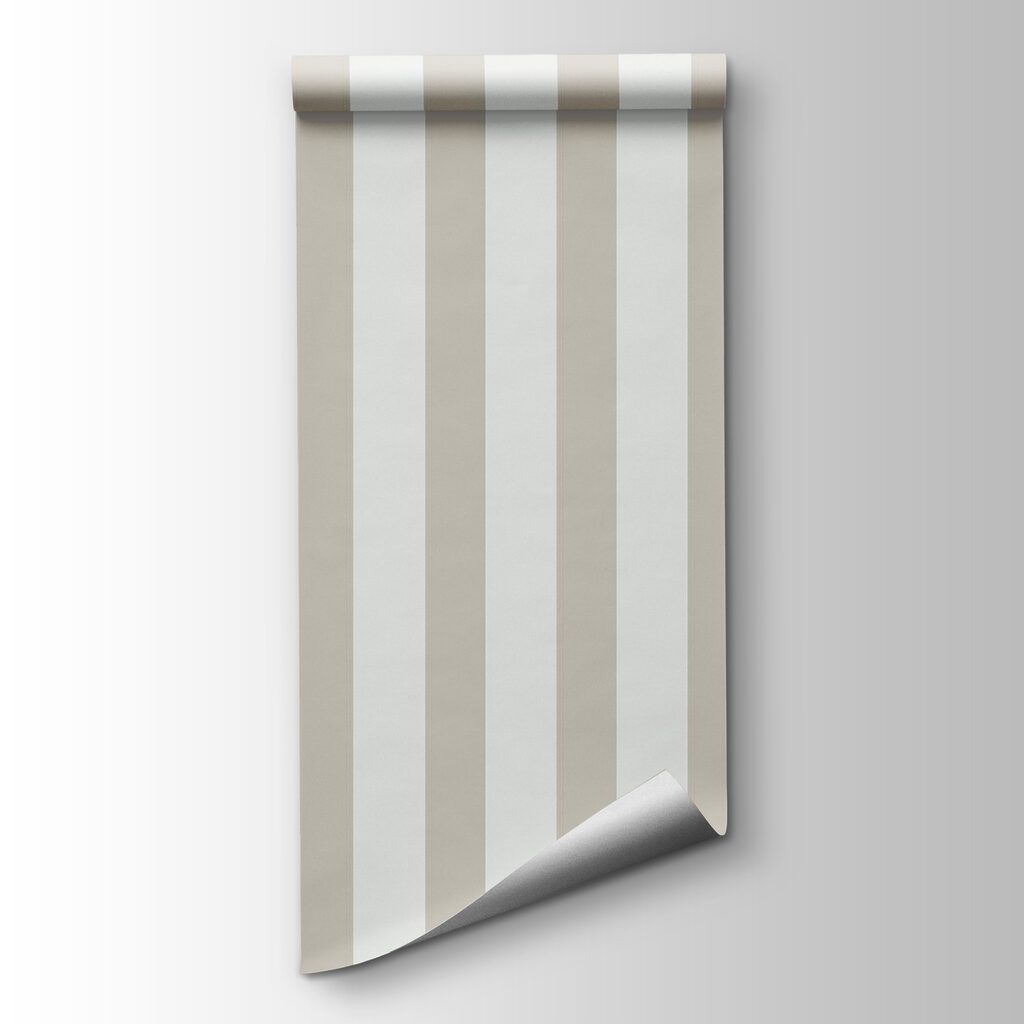 Rayas tranquilas gris arena — vista del producto