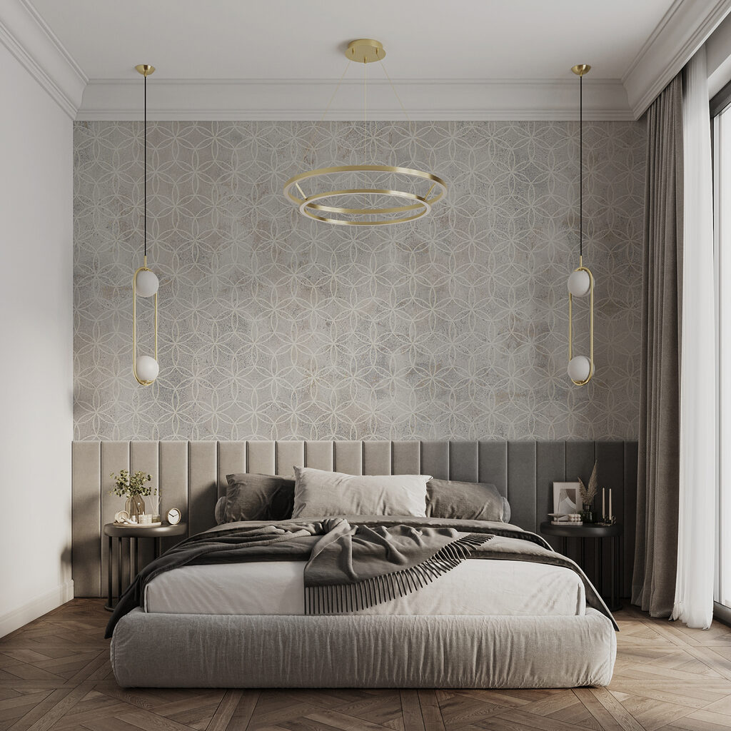 Geometría pálida sobre blanco — interior 5