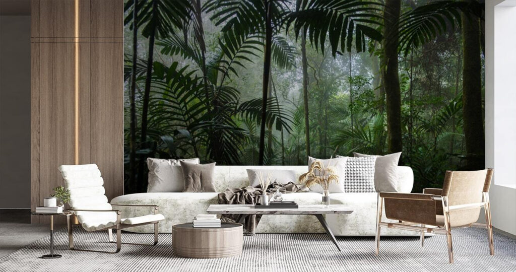 Entre altas palmeras — interior 2
