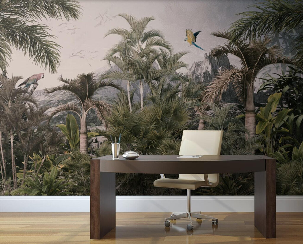 Pájaros sobre selva lejana — interior 3