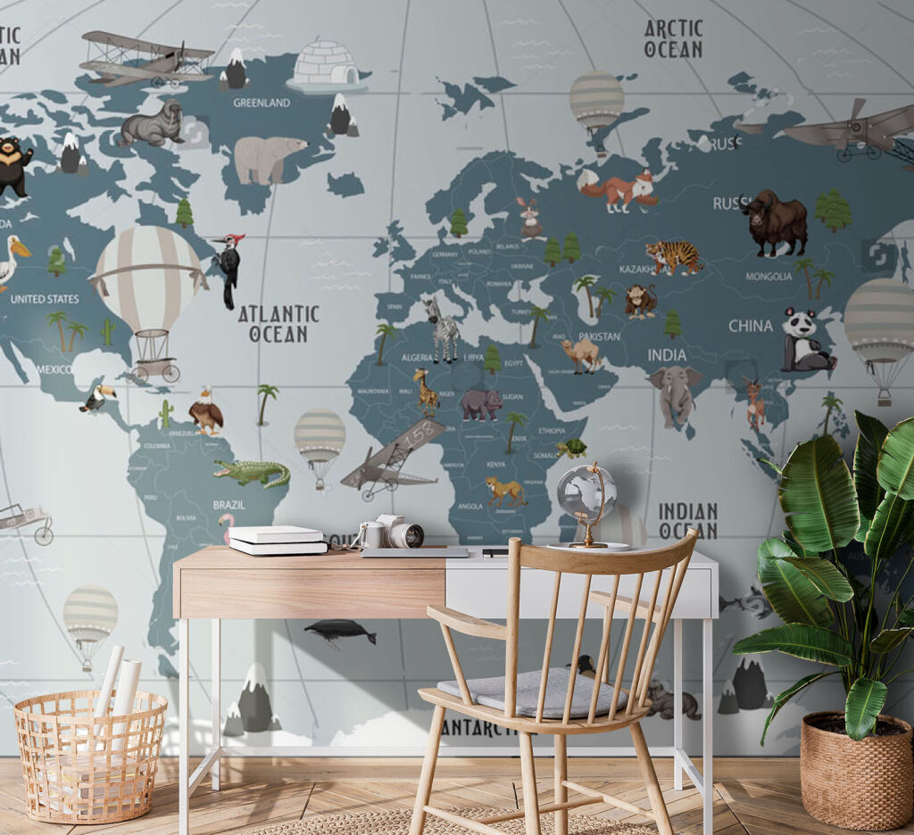 Mapa de animales — interior 2