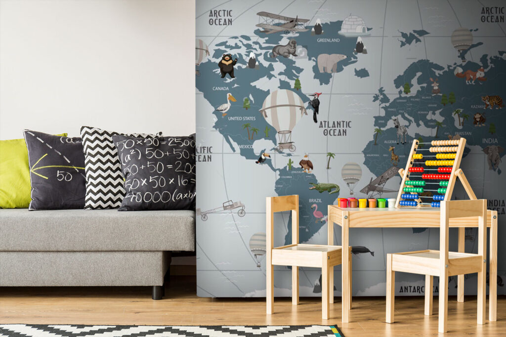 Mapa de animales — interior 3