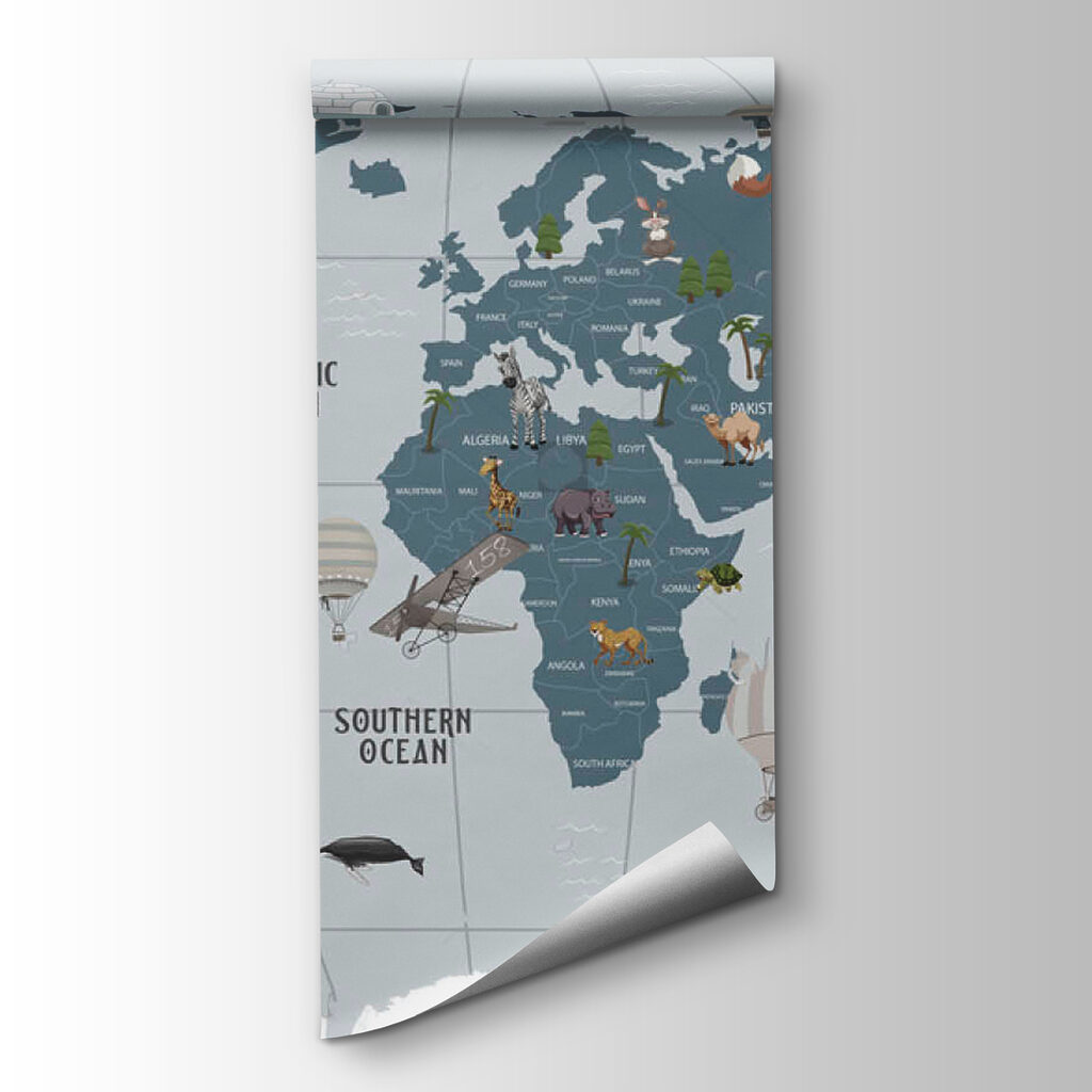 Mapa de animales — vista del producto
