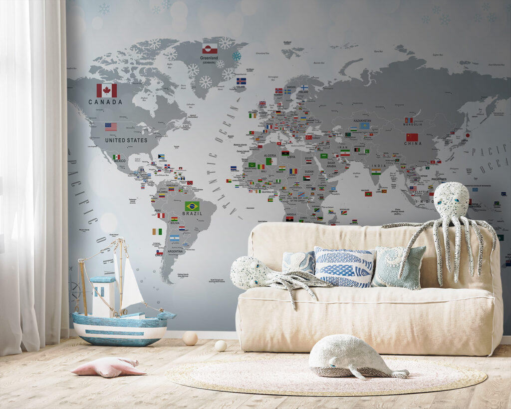 Mapa lleno de banderitas — interior 3