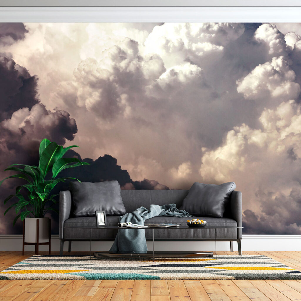 Nubes oscuras con luz — interior 1