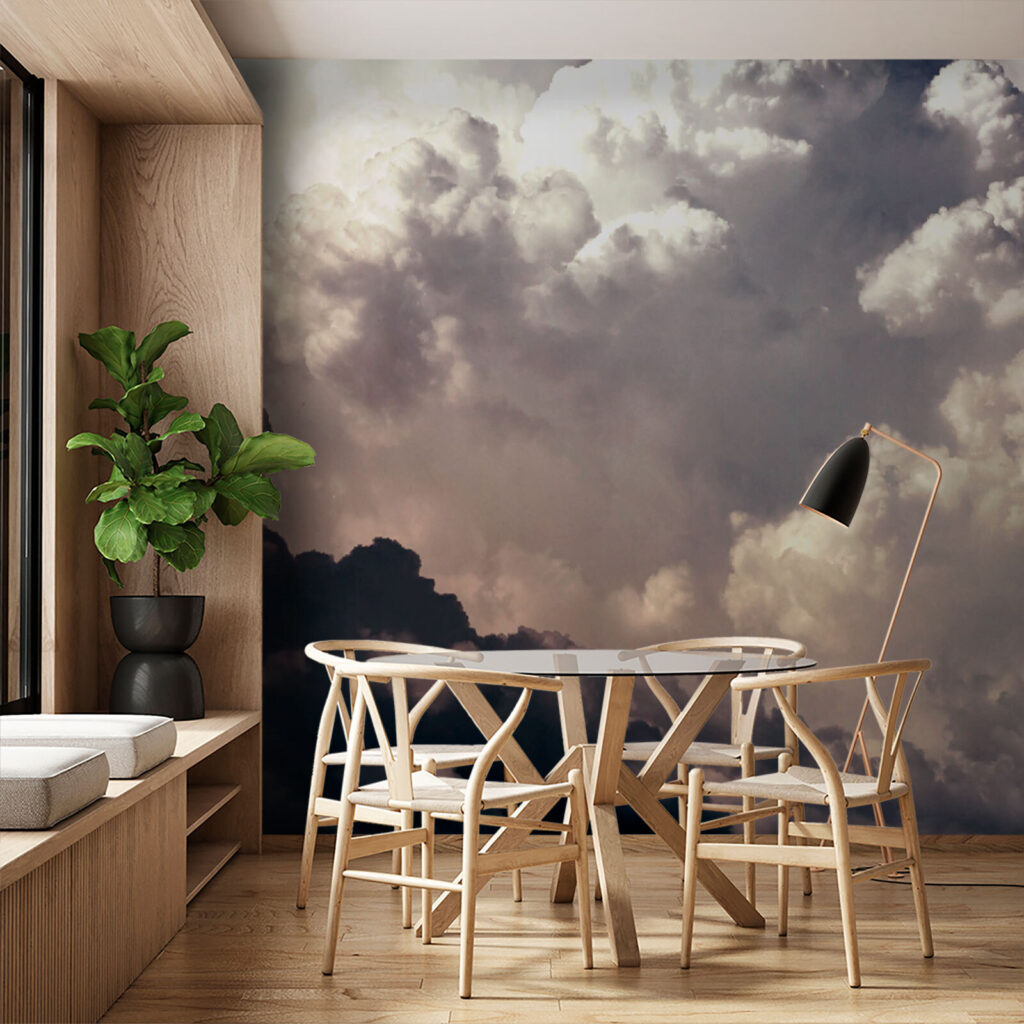 Nubes oscuras con luz — interior 3