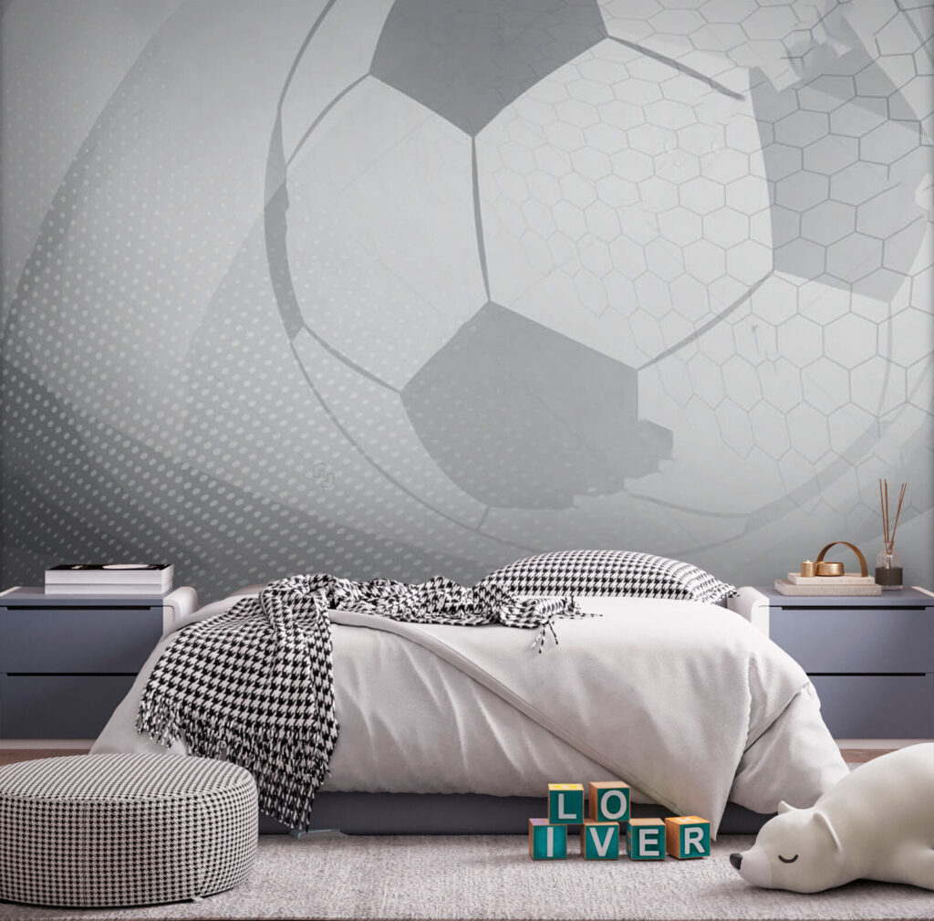 Balón entre líneas blancas — interior 2