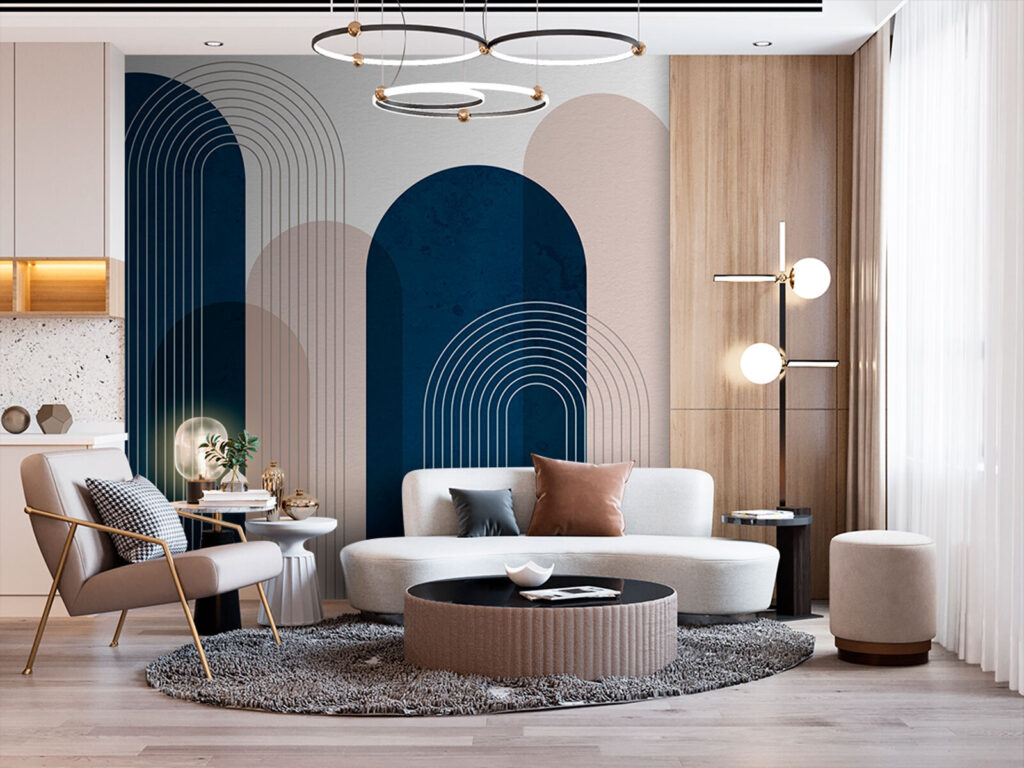 Arcos tras líneas finas — interior 2