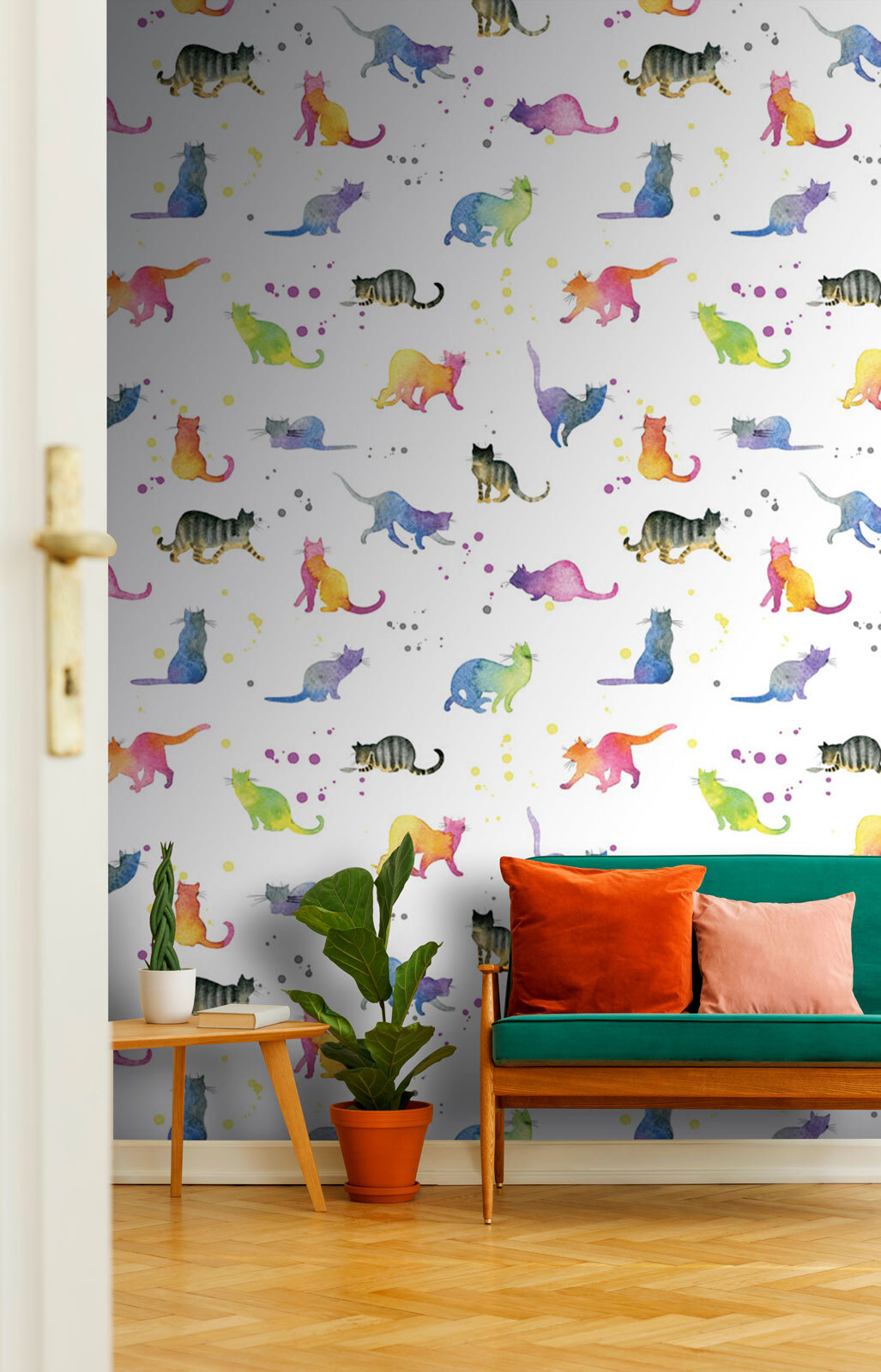 Gatitos en acuarela — interior 3