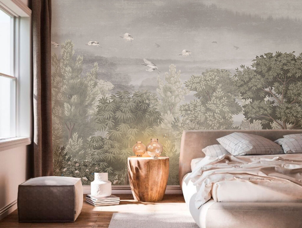 Aves sobre el bosque — interior 2