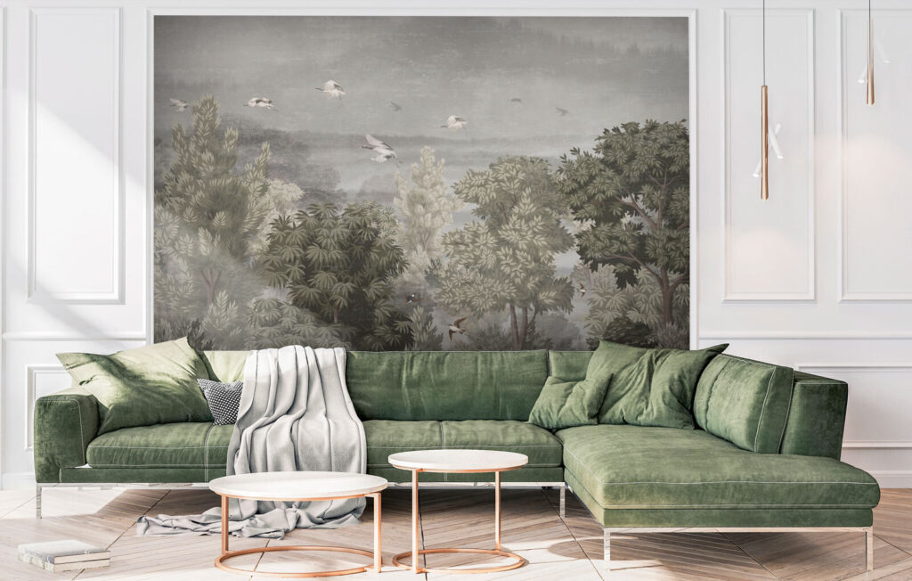 Aves sobre el bosque — interior 4