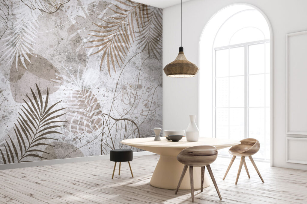 Hojas sobre blanco — interior 4