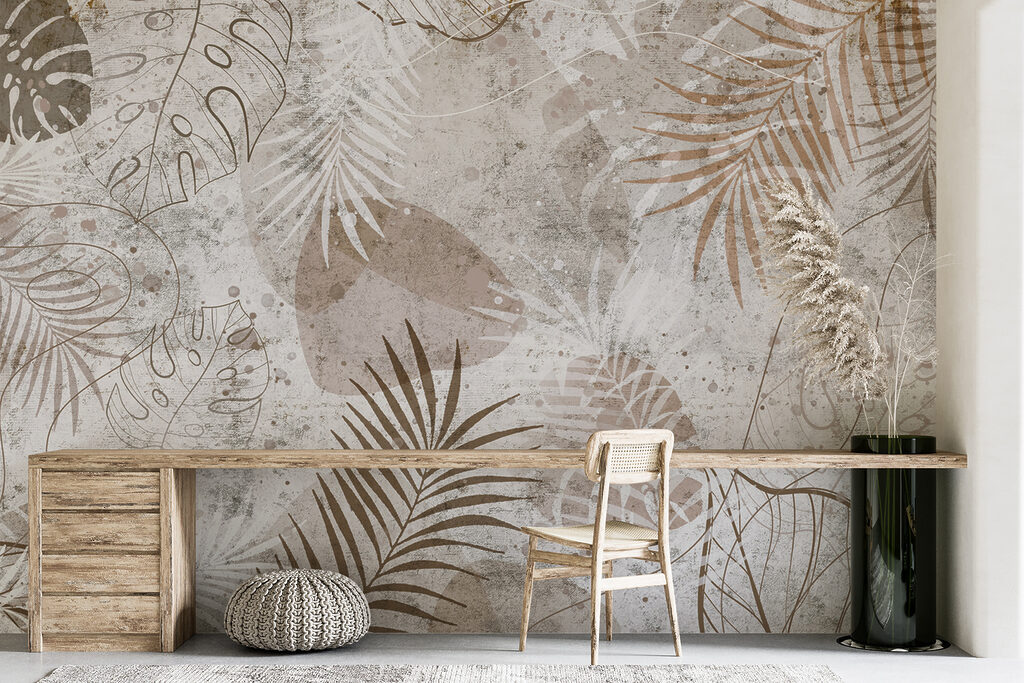 Hojas sobre blanco — interior 8