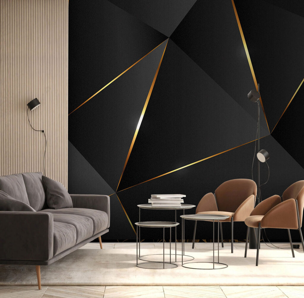 Facetas negras y doradas — interior 2