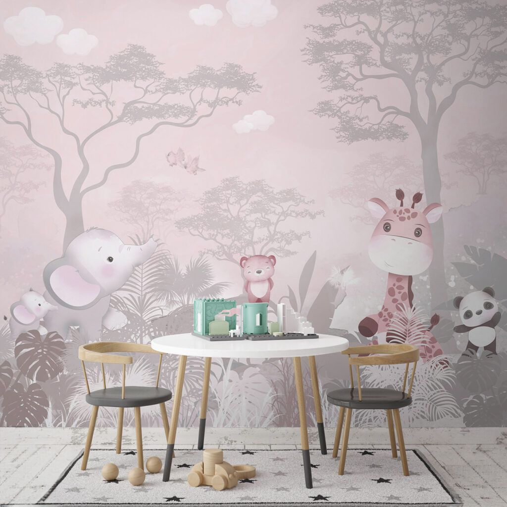 Pequeños amigos de safari — interior 1